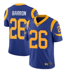 Youth Nike Los Angeles Rams #26 Mark Barron Royal Blue Alternate Vapor Untouchable Limited Player NFL Jersey