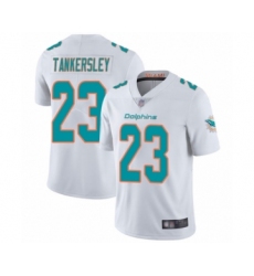 Youth Miami Dolphins #23 Cordrea Tankersley White Vapor Untouchable Limited Player Football Jersey