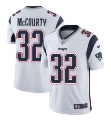 Youth Nike New England Patriots #32 Devin McCourty White Vapor Untouchable Limited Player NFL Jersey