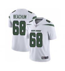 Youth New York Jets #68 Kelvin Beachum White Vapor Untouchable Limited Player Football Jersey