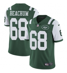 Youth Nike New York Jets #68 Kelvin Beachum Green Team Color Vapor Untouchable Limited Player NFL Jersey