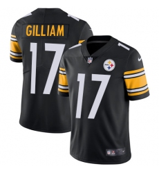 Youth Nike Pittsburgh Steelers #17 Joe Gilliam Black Team Color Vapor Untouchable Limited Player NFL Jersey