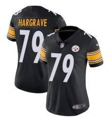 Women's Nike Pittsburgh Steelers #79 Javon Hargrave Black Team Color Vapor Untouchable Limited Player NFL Jersey