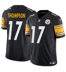 Men's Pittsburgh Steelers #17 Skylar Thompson Black 2025 F.U.S.E. Vapor Untouchable Limited Football Stitched Jersey