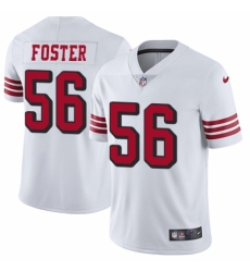 Youth Nike San Francisco 49ers #56 Reuben Foster Limited White Rush Vapor Untouchable NFL Jersey