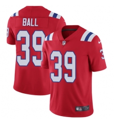 Youth Nike New England Patriots #39 Montee Ball Red Alternate Vapor Untouchable Limited Player NFL Jersey