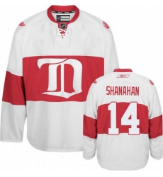 Youth Reebok Detroit Red Wings #14 Brendan Shanahan Authentic White Third NHL Jersey
