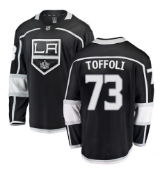 Youth Los Angeles Kings #73 Tyler Toffoli Authentic Black Home Fanatics Branded Breakaway NHL Jersey