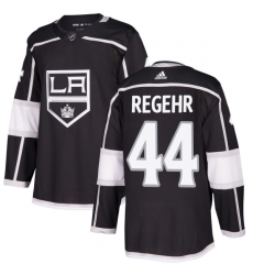 Men's Adidas Los Angeles Kings #44 Robyn Regehr Premier Black Home NHL Jersey
