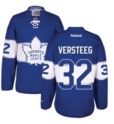 Men's Reebok Toronto Maple Leafs #32 Kris Versteeg Authentic Royal Blue 2017 Centennial Classic NHL Jersey