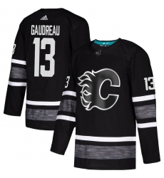 Men's Adidas Calgary Flames #13 Johnny Gaudreau Black 2019 All-Star Game Parley Authentic Stitched NHL Jersey