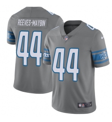 Youth Nike Detroit Lions #44 Jalen Reeves-Maybin Limited Steel Rush Vapor Untouchable NFL Jersey