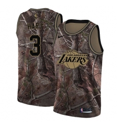 Youth Nike Los Angeles Lakers #3 Josh Hart Swingman Camo Realtree Collection NBA Jersey