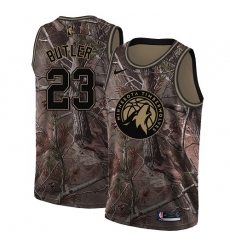 Women's Nike Minnesota Timberwolves #23 Jimmy Butler Swingman Camo Realtree Collection NBA Jersey