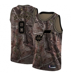 Youth Nike Utah Jazz #8 Jonas Jerebko Swingman Camo Realtree Collection NBA Jersey