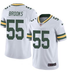 Youth Nike Green Bay Packers #55 Ahmad Brooks White Vapor Untouchable Limited Player NFL Jersey