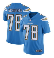 Youth Nike Los Angeles Chargers #78 Michael Schofield Electric Blue Alternate Vapor Untouchable Limited Player NFL Jersey