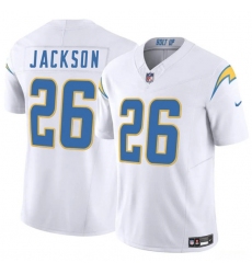 Men's Los Angeles Chargers #26 Donte Jackson White 2025 F.U.S.E. Vapor Limited Football Stitched Jersey