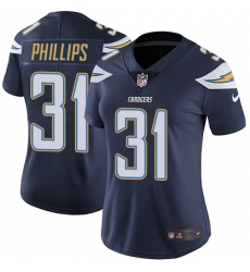 Women's Nike Los Angeles Chargers #31 Adrian Phillips Navy Blue Team Color Vapor Untouchable Limited Player NFL Jersey