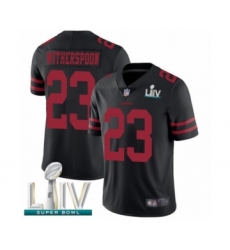 Youth San Francisco 49ers #23 Ahkello Witherspoon Black Vapor Untouchable Limited Player Super Bowl LIV Bound Football Jersey