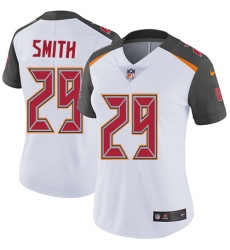 Women's Nike Tampa Bay Buccaneers #29 Ryan Smith White Vapor Untouchable Limited Player NFL Jersey
