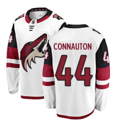 Youth Arizona Coyotes #44 Kevin Connauton Fanatics Branded White Away Breakaway NHL Jersey
