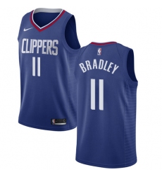 Men's Nike Los Angeles Clippers #11 Avery Bradley Swingman Blue Road NBA Jersey - Icon Edition