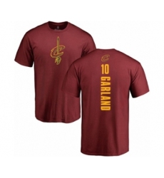 Basketball Cleveland Cavaliers #10 Darius Garland Maroon Backer T-Shirt