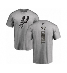 Basketball San Antonio Spurs #77 DeMarre Carroll Ash Backer T-Shirt