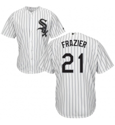 Men's Majestic Chicago White Sox #53 Welington Castillo White Home Flex Base Authentic Collection MLB Jersey