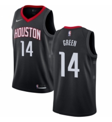Men's Nike Houston Rockets #14 Gerald Green Swingman Black NBA Jersey Statement Edition