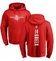 NBA Nike Houston Rockets #14 Gerald Green Red Backer Pullover Hoodie
