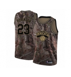 Youth New York Knicks #23 Mitchell Robinson Swingman Camo Realtree Collection Basketball Jersey