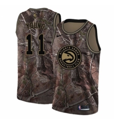 Men's Nike Atlanta Hawks #11 Trae Young Swingman Camo Realtree Collection NBA Jersey