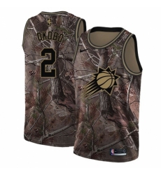 Youth Nike Phoenix Suns #2 Elie Okobo Swingman Camo Realtree Collection NBA Jersey
