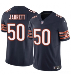 Men's Chicago Bears #50 Grady Jarrett Navy 2025 F.U.S.E. Vapor Football Stitched Jersey