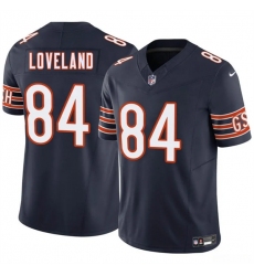 Men's Chicago Bears #84 Colston Loveland Navy 2025 Draft F.U.S.E. Vapor Untouchable Limited Football Stitched Jersey