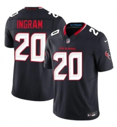 Men's Houston Texans #20 Ja'Marcus Ingram Navy 2026 F.U.S.E. Vapor Limited Stitched Football Jersey