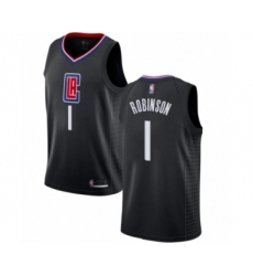 Youth Los Angeles Clippers #1 Jerome Robinson Swingman Black Basketball Jersey Statement Edition