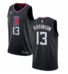 Youth Nike Los Angeles Clippers #13 Jerome Robinson Swingman Black NBA Jersey Statement Edition