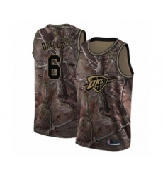 Men's Oklahoma City Thunder #6 Hamidou Diallo Swingman Camo Realtree Collection Basketball Jersey