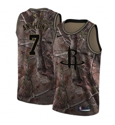 Youth Nike Houston Rockets #7 Carmelo Anthony Swingman Camo Realtree Collection NBA Jersey