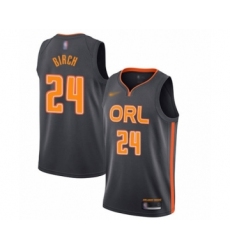 Men's Orlando Magic #24 Khem Birch Swingman Charcoal Basketball Jersey - 2019 20 City Edition