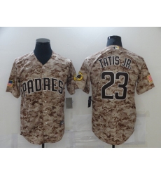 Men's San Diego Padres #23 Fernando Tatis Jr. Authentic Camo Realtree Collection Jersey