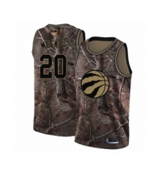 Women's Toronto Raptors #20 Jodie Meeks Swingman Camo Realtree Collection 2019 Basketball Finals Bound Jersey