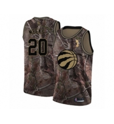 Youth Toronto Raptors #20 Jodie Meeks Swingman Camo Realtree Collection 2019 Basketball Finals Champions Jersey
