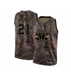 Youth Washington Wizards #21 Moritz Wagner Swingman Camo Realtree Collection Basketball Jersey