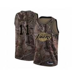 Women's Los Angeles Lakers #11 Avery Bradley Swingman Camo Realtree Collection Basketball Jersey