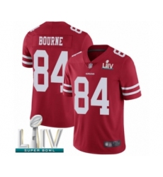 Youth San Francisco 49ers #84 Kendrick Bourne Red Team Color Vapor Untouchable Limited Player Super Bowl LIV Bound Football Jersey
