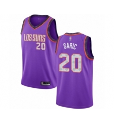 Youth Phoenix Suns #20 Dario Saric Swingman Purple Basketball Jersey - 2018 19 City Edition